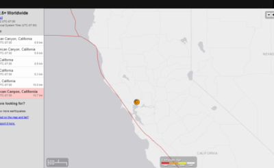 Earthquake in Northern California 6.0, Many Injured, 6 Critical