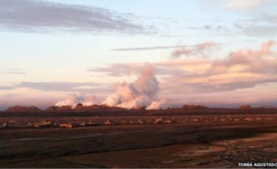 Eruption near Iceland Volcano Triggers Red Alert