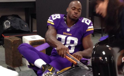 Adrian Peterson Spanks Son with Switch, Felony Child Injury