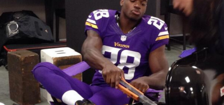 Adrian Peterson Spanks Son with Switch, Felony Child Injury