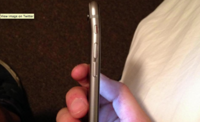 Bent iPhone 6, Aluminum Frame Bending at the Top