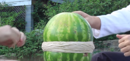 Rubber Bands Vs. Watermelons Videos - Exploding Watermelons with Rubberbands