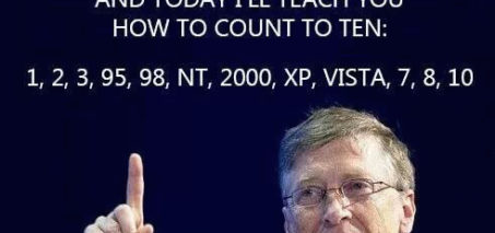 Bill Gates Count to 10 - Windows Meme