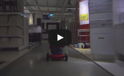 IKEA The Shining Halloween commercial Tricycle kid