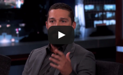 Shia LaBeouf on His Arrest - Jimmy Kimmel Live VIDEO