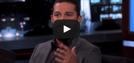 Shia LaBeouf on His Arrest - Jimmy Kimmel Live VIDEO