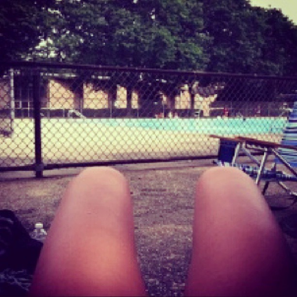 legs at the pool hot dogs