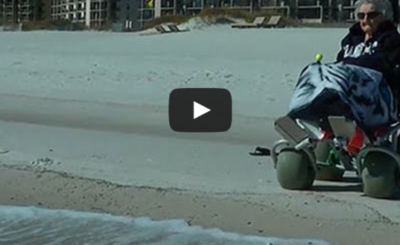 100-year-old Woman Sees Ocean for First Time