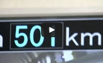 Japan's levitating maglev train reaches 500km/h (311mph)