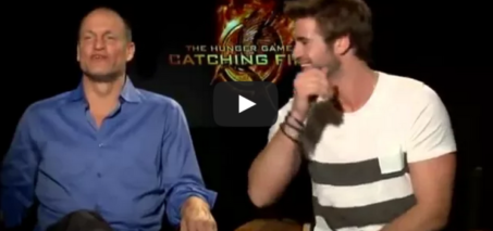 Liam Hemsworth, Woody Harrelson Hunger Games Interview