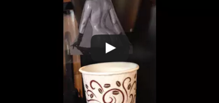 Naked Kim Kardashian makes fresh coffee #BREAKTHEINTERNET