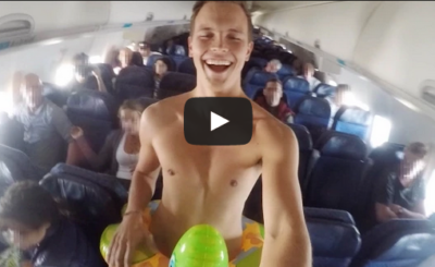 SPEEDO ON A PLANE GONE WRONG!