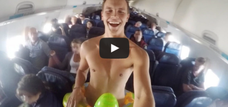 SPEEDO ON A PLANE GONE WRONG!