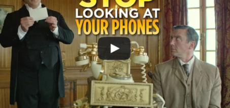 Stop Looking At Your Phones ('The Britishes') - College Humor