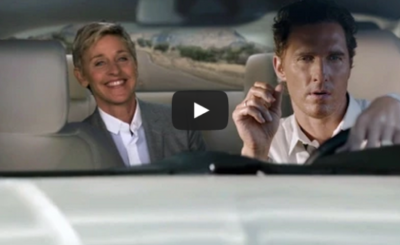 The Ellen Show: Matthew McConaughey's Lincoln Commercial