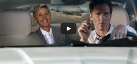 The Ellen Show: Matthew McConaughey's Lincoln Commercial