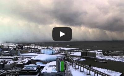 Time-Lapse of Buffalo Lake Effect Snow - Nov 18 2014