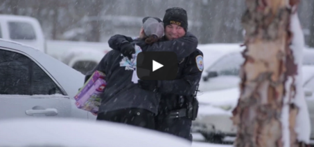 Christmas Surprise Traffic Stop with Lowell Police