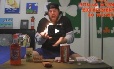 Experiment with Cinnamon and Fire Goes Terribly Wrong