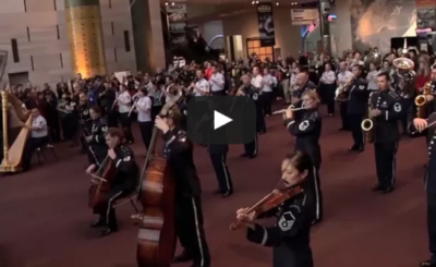 Flash Mob: The U.S. Air Force Band at the Smithsonian