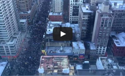 Millions March NYC (Time Lapse)