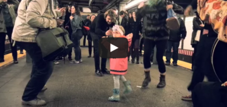 People dance to Grateful Dead cover at a subway station