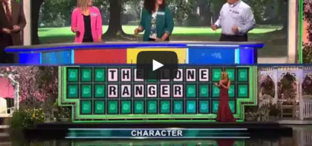 Wheel of Fortune: Man guesses phrase with 1 letter showing