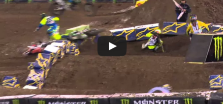 Chad Reed Black Flagged for Retaliation at Anaheim 2 - 2015 Supercross