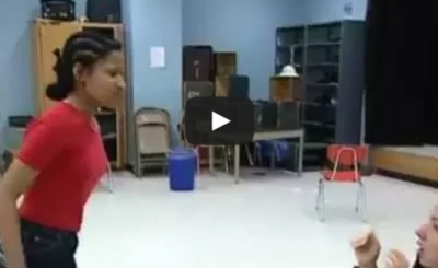 Clip of Nicki Minaj acting in High School