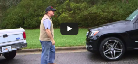 Evander Holyfield shows angry driver why road rage is a bad idea