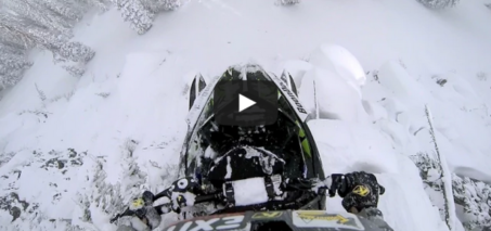 GoPro: Snowmobile Drop
