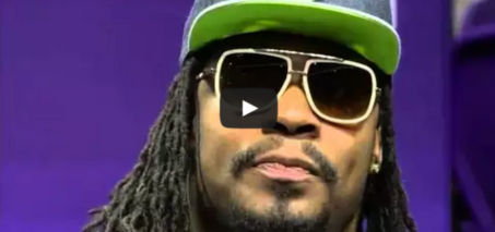 Marshawn Lynch "I'm Just Here So I Won't Get Fined" Super Bowl Media Day 2015