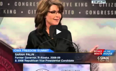 Sarah Palin in Iowa