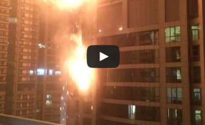 Fire on 50th floor of Torch Residential Tower in Dubai