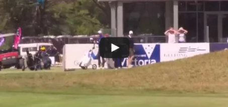 Richard Green Hole in One Albatross at Oates Vic Open Pro-Am - Amazing golf shot