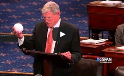 James Inhofe snowball