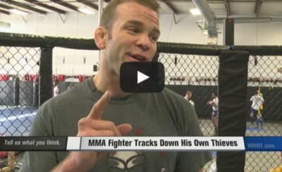 MMA Fighter Tracks Down His Own Thieves