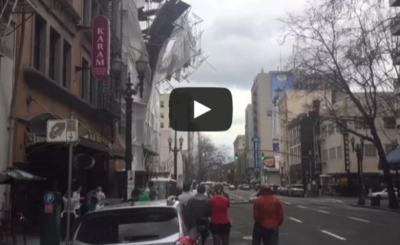 Scaffolding Falling Off Building Portland