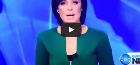 TV host Natarsha Belling's 'phallic' neckline sparks social media storm