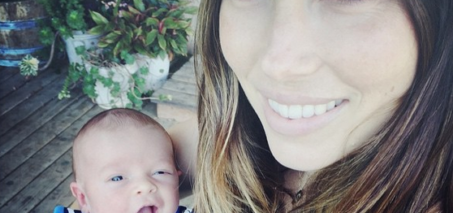 Justin Timberlake's Instagram baby pic with Jessica Biel