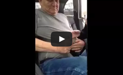 Man stuck in seat belt