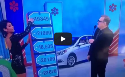 Price Is Right Model Screws Up Game Gives Away Car