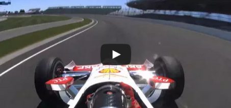 Helio Castroneves Indianapolis Motor Speedway Incident May 13