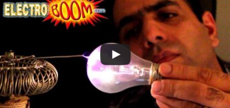 Music, Magic and Mayhem with Tesla Coil - ElectroBoom