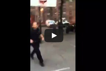 NYPD Officers Pickup Basketball