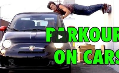 Top 5 Parkour Stunts on Moving Cars