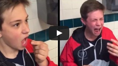 "Don't Swallow It!" Clueless Kid Swallows Ghost Pepper, Instantly Regrets It