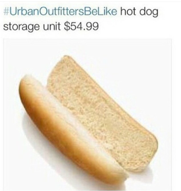 Urban Outfitters be like hot dog storage unit $54.99