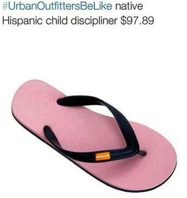 Urban Outfitters be like native hispanic child discipliner $97.89