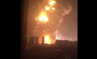 explosion in Tianjin